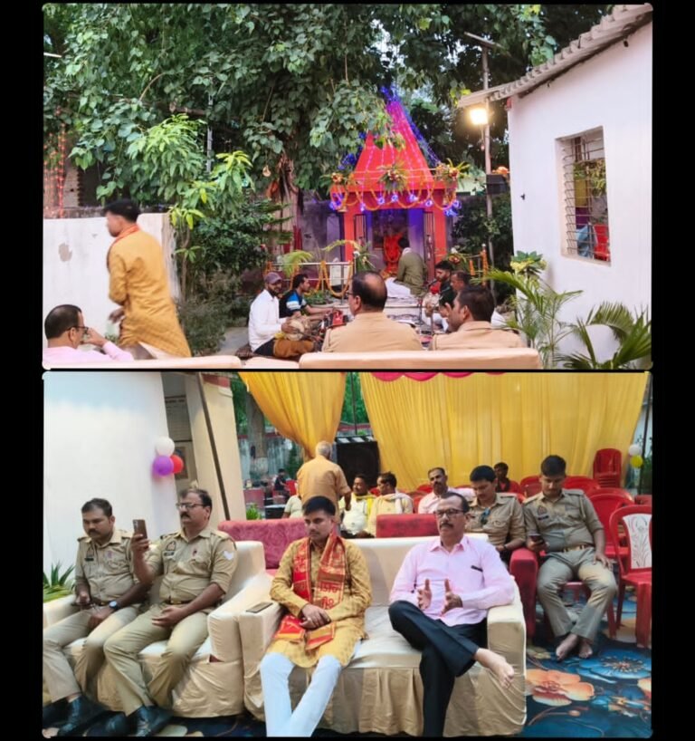वलीपुर चौकी में सुंदरकांड पाठ से राममय हुआ वातावरण