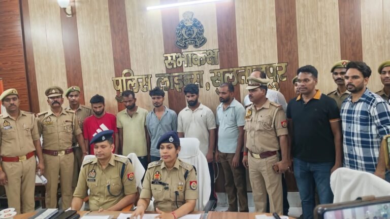 मोबाइल टावर से सामान चोरी करने वाले अंतर्जनपदीय गैग का खुलासा